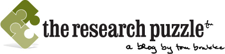 The Research Puzzle - A Blog by Tom Brakke